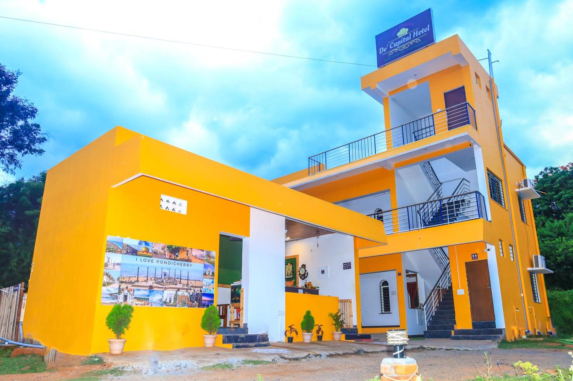 De' Capital Hotel Pondicherry Exterior foto